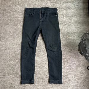 Levi’s 512 slim black jeans